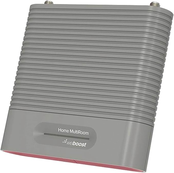 weBoost Home MultiRoom - Cell Phone Signal Booster | Boosts 4G LTE & 5G up to 5,000 sq ft for all U.S. Carriers - Verizon, AT&T, T-Mobile & more | Made in the U.S. | FCC Approved (model 470144)