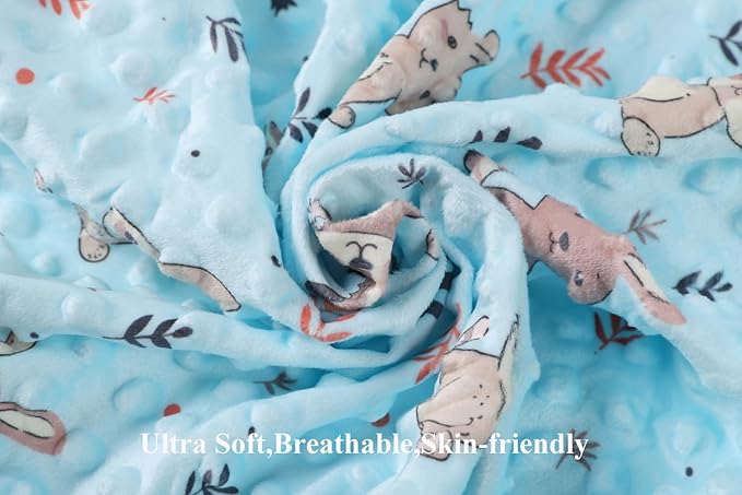 Dot Bassinet Sheet Set 2 Pack Stretch Fitted Bedside Sleeper Bassinet Sheets Sheets,Ultra Soft, for Baby Girls and Boys Cream, Rabbit