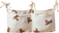 Baby Bedside Hanging Bags Storage Organizer Milk Bottle Toy Crib Baby Nappy-Bag by Simpletochoose