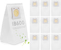 LBLVBNEWD 10 Pack IB600 HEPA Vacuum Bags for Kenmore Intuition Upright Vacuum Cleaner - Compatible with Kenmore Intuition Vacuum Bags BU4018 BU4020 BU4021 BU4022 BU4050