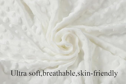 Dot Bassinet Sheet Set 2 Pack Stretch Fitted Cradle Sheets,Ultra Soft Thick Universal Fit Oval Rectangle Hourglass Pad/Mattress, for Baby Girls and Boys White Pink