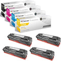CS Replacement Toner Cartridge Compatible with HP 125A CB540A Black CB541A Cyan CB542A Yellow CB543A Magenta 125A Color CM1312 MFP CM1312NFI CM1300 CP1210 CP1215N CP1217 CP1510 4 Color Set