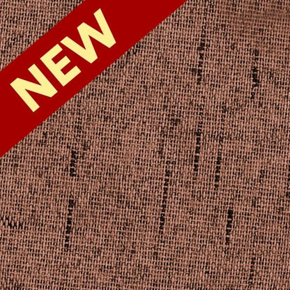 PrinceDeco Thick Linen Blend Curtains 100% Blackout Curtains 64 inch Long 2 Panels Set for Bedroom Nursery Living Room Full Blackout Window Draperies with White Liners 42" Wide,64" Length,Washed Spice