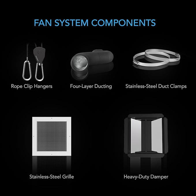 AC Infinity CLOUDWAY Whole House EC Fan S12, 1600 CFM with Remote 10-Speed Wireless Fan Controller, 12” Ceiling Mount House Attic Vent, Exhaust Home Ventilation System