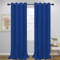 Easy-Going Thermal Grommet Blackout Curtains, 2 Panels 52x108 in | Classic Blue by Easy-Going