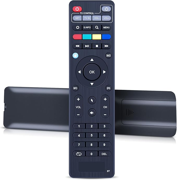 Snrigw Replacement Remote Control for TVIP TV Set-Top Box Compatible with TVIP410 TVIP412 TVIP415 TVIPS300 TVIP605