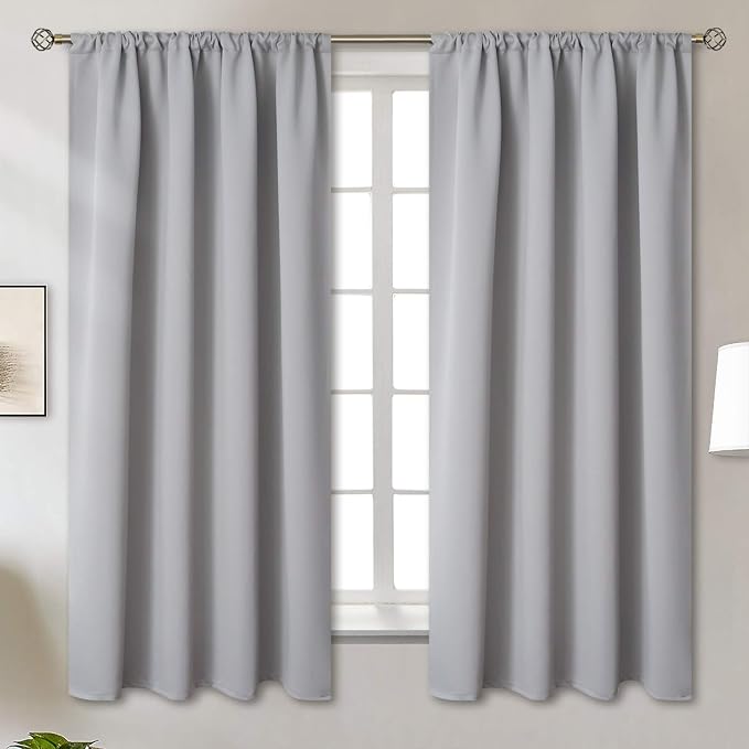 BGment Rod Pocket Room Darkening Curtains by BGment