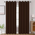 CUCRAF Blackout Curtains 84 inch Length 2 Panels Set, Room Darkening Drapes by CUCRAF
