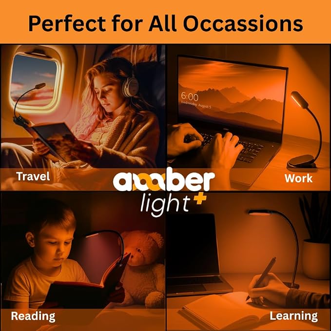 Giftable Amber Book Light - Image 8