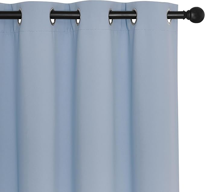 NICETOWN Blackout Curtains for Sliding Glass Door Room Divider Noise Reduce - Image 7