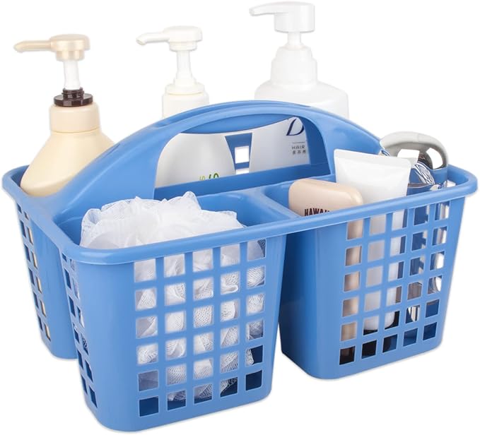Portable Shower Caddy Basket Plastic Storage Basket by JiatuA