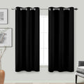 KOUFALL Blackout Curtains 50 Inches Long, Room Darkening Soundproof Short by KOUFALL