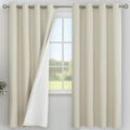 YoungsTex Stone Linen 100% Blackout Curtains by YoungsTex