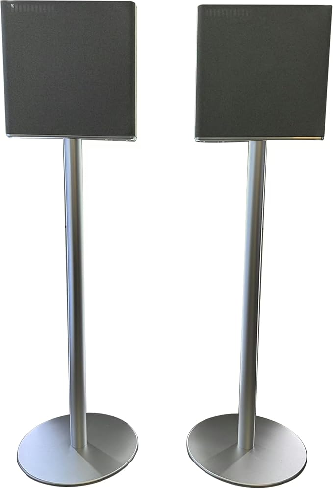 ZGOUO Floor Stand Compatible with Sony BRAVIA Theater Quad Surround Sound System (HT-A9M2), Aluminum, Built-in Power Cord