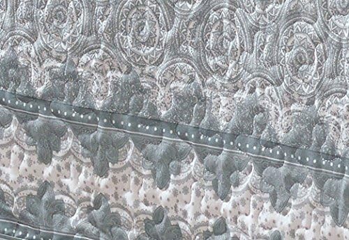 Fancy Collection 3pc Quilted Bedspread Set Coverlet Over Size New - Image 2