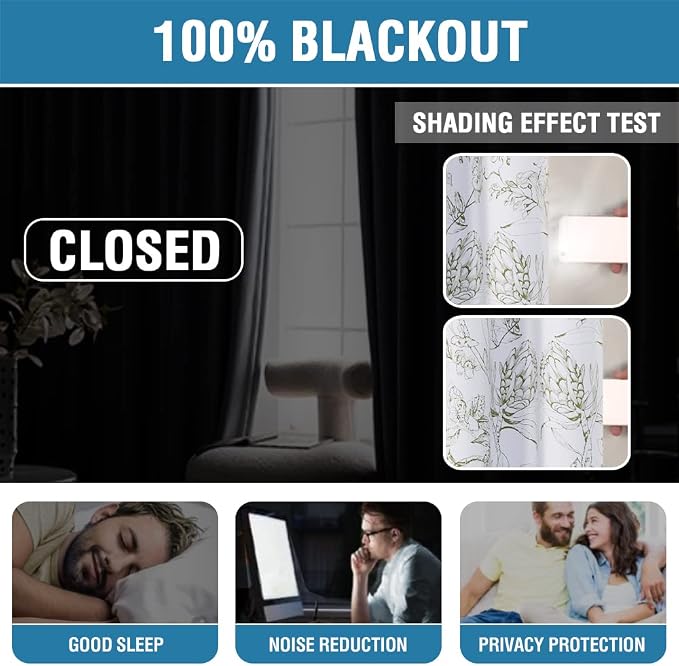 H.VERSAILTEX 100% Blackout Curtains - Image 2