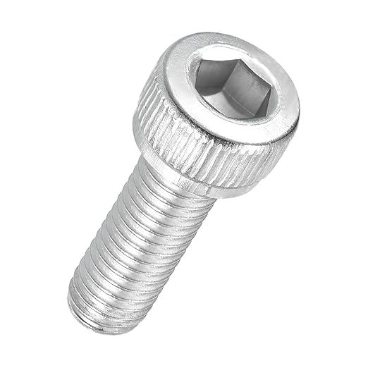 Kozelo 40pcs Socket Head Cap Screws - [M5-0.8 x 14mm] 304 Stainless Steel Allen Socket Drive for Electrical Motor 3D Printing Fan Engine Replacement Use, Silver