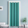 ChrisDowa Blackout Curtains for Bedroom 84 Inch Door Curtain Drapes, Teal | 52W by ChrisDowa
