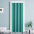 ChrisDowa Blackout Curtains Door Curtain Doorway Closet Drape, Teal 1 Panel | by ChrisDowa