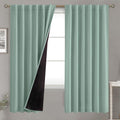 BGment Blackout Curtains with Thermal Insulation Liner Curtains 72 Inches Long by BGment
