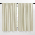 NICETOWN Extra Wide Kitchen Room Darkening Curtains, Privacy Window Treatment by NICETOWN