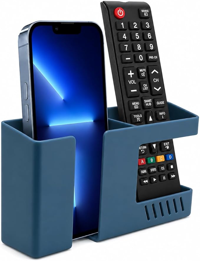 Strong Adhesive Wall Mount Phone Holder D3 Punch-Free Bedside Phone Shelf by Unknown