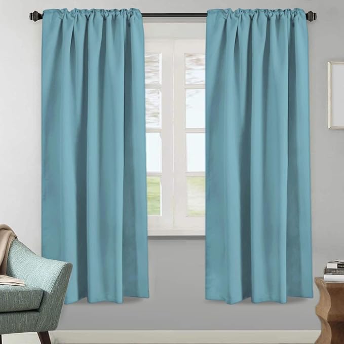 H.VERSAILTEX Blackout Curtains Thermal Insulated Window Treatment Panels Room - Image 2