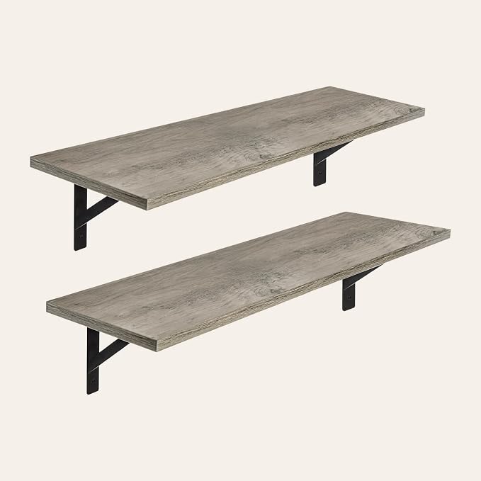 Wall Shelves, 23.6" Long Floating Shelves - Image 10