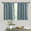 RYB HOME Short Blackout Privacy Curtains 30 inch Long by RYBHOME