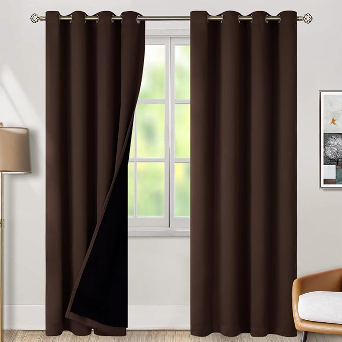 BGment Thermal Insulated 100% Blackout Curtains by BGment