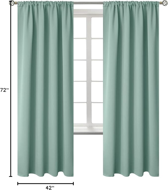 BGment Light Sage Blackout Curtains - Image 8
