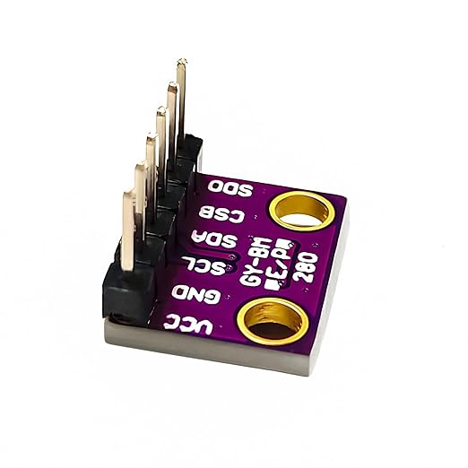 SHILLEHTEK PRE-SOLDERED BME280 3.3V High Precision Altimeter Atmospheric Pressure, Temperature, and Humidity GY-BME280-3.3 Sensor Module for Raspberry Pi, Arduino, and Other MicroControllers