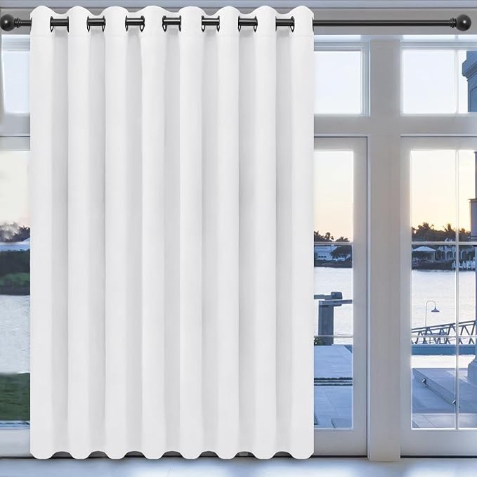 Easy-Going Thermal Grommet Curtains, 1 Panels 100x96 in, Noise Reduction by Easy-Going