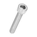 Kozelo 50pcs Socket Head Cap Screws - [M6-1 x 35mm] 304 Stainless Steel Allen Socket Drive for Electrical Motor 3D Printing Fan Engine Replacement Use, Silver