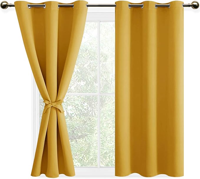 DWCN Blackout Short Curtains for Bedroom - Image 8