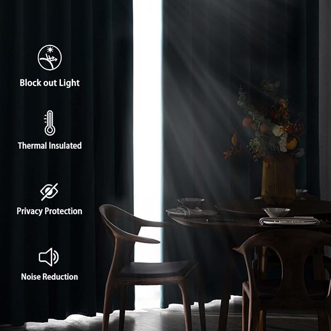 DWCN Blackout Curtains for Bedroom - Image 4
