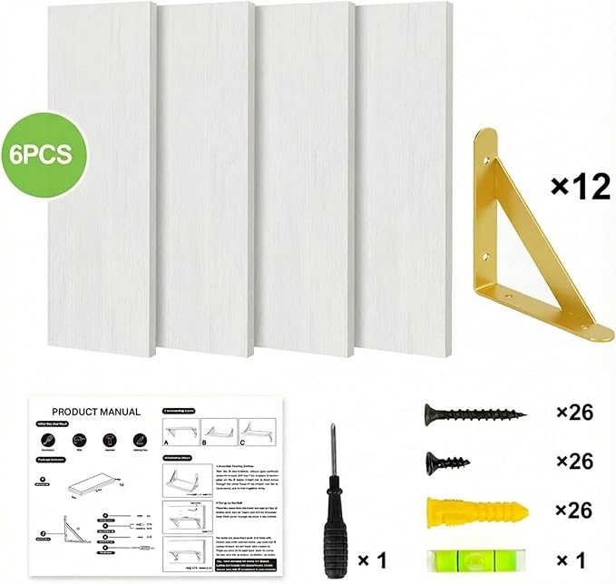 YGEOMER 23.6in Floating Shelves - Image 7