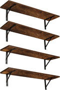 Long Wall Shelves, 39.4Inch Wooden Wall Mounted Shelves, Easy Assembly by DINZILVJ