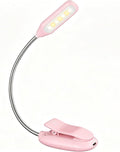 Book Light, Rechargeable Reading Light 7 LED Easy Clip on Reading Lamp by Unknown