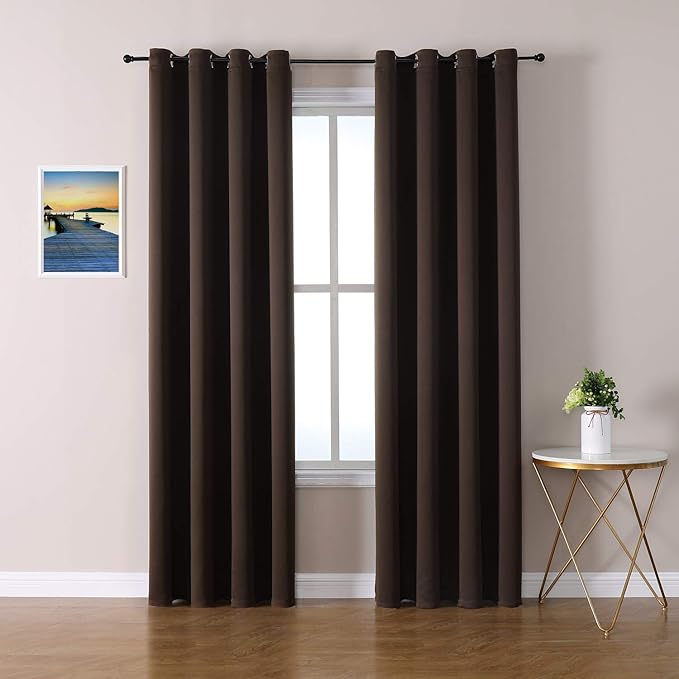 ChrisDowa Blackout Curtains for Bedroom and Living Room 108 Inches Long | 2 by ChrisDowa