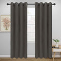 Easy-Going Thermal Grommet Blackout Curtains, 2 Panels 52x84 in, Taupe | by Easy-Going