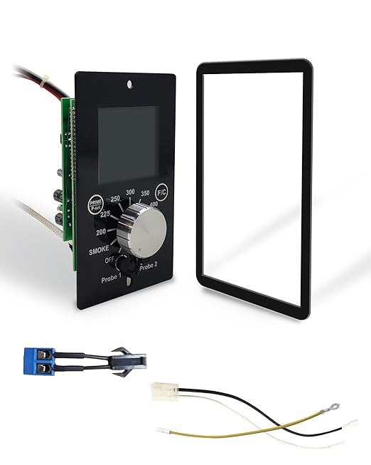 Universal PID Enhanced Grill Temperature Control Panel Replacement for Pit Boss, Traeger, Z Grills and Smokers Models