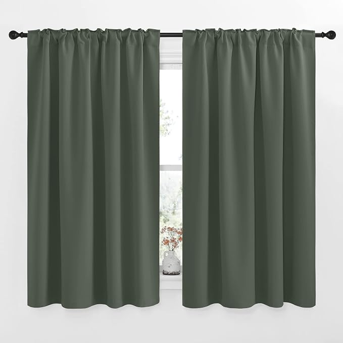 NICETOWN Bedroom Curtains Blackout Draperies Panels - Image 2