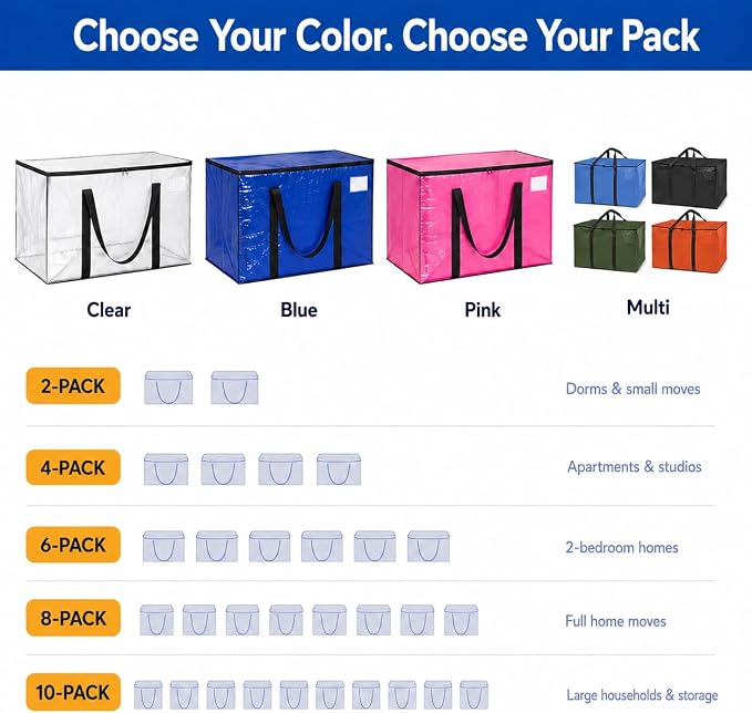 ClearSpace Heavy Duty Moving Bags - Image 9