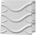 Art3d Decorative 3D Wall Panel, 32 Sq.FT PVC Interior Wall Decor by Art3d