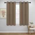 Easy-Going Thermal Grommet Blackout Curtains, 2 Panels 42x54 in, Camel | by Easy-Going