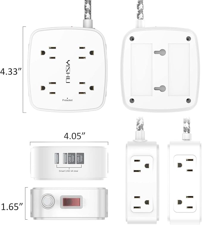 Surge Protector Power Strip - Image 7