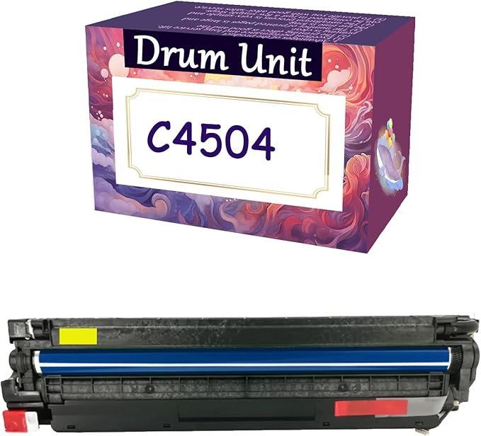 AOKLEY Compatible for Ricoh C4504 4504 Image Unit Replacement for MP C4504SP C5504SP C6004SP Printer Yellow