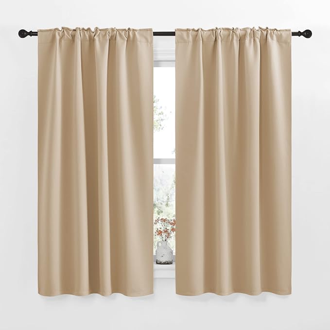 NICETOWN Window Treatment Curtains Room Darkening Drapes - Image 2