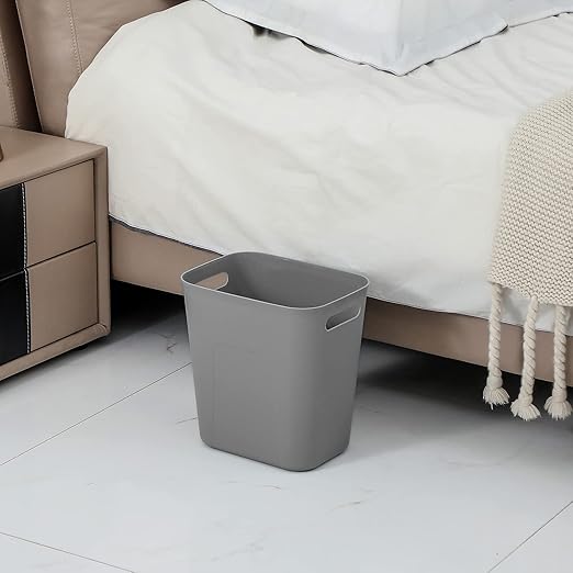 Plastic Small Bathroom Trash Can Wastebasket, 3.5 Gallon, 3 Pack | Compact - Image 3
